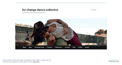Desktop Screenshot of forchangedance.org